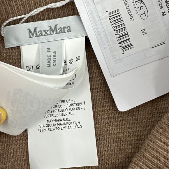 Max Mara Hazel Wool-Cashmere Midi Skirt Size M - Picture 8 of 11